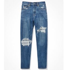 American eagle AE Stretch Mom Straight Jean
